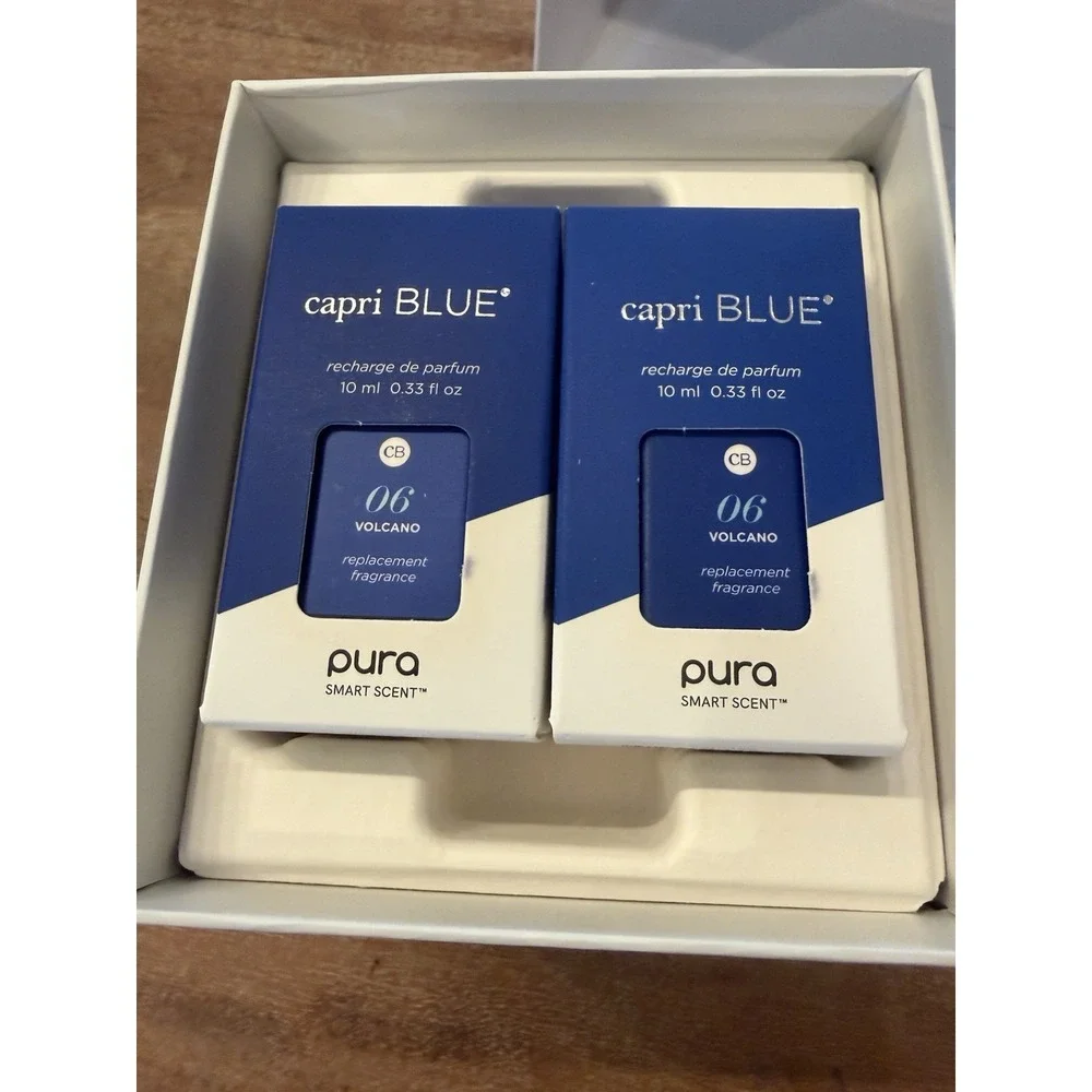 Pura 4 Home Diffuser Capri Blue Starter Kit w/4 Refill Brand New Nordstrom $130